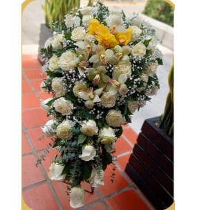 TOCADO DE COFRE ORQUIDEAS Y...
